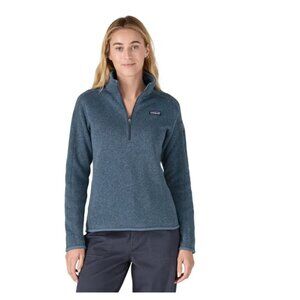 Patagonia Better Sweater Quarter-Zip Fleece Jacket Blue - Size XL NWT!